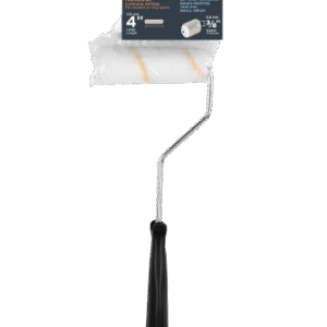 Rodillo de poliéster blanco de 4 pulgadas de largo y 3/8″ de espesor – Truper