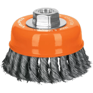 Escobilla Copa Trenzada Fino 4″ Truper