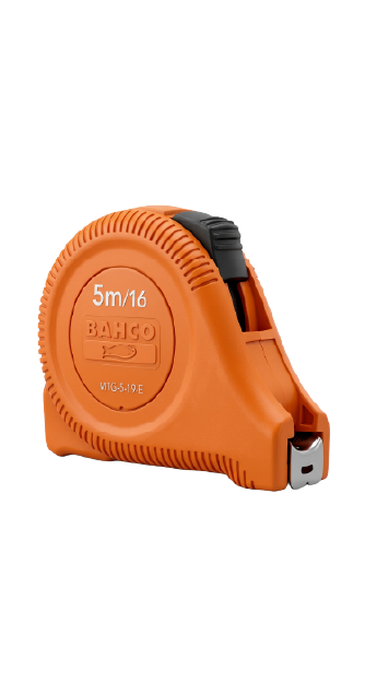 WINCHA METRICA ERGONOMETRA DE 5 MTS. COD.MTG-5-19-BAHCO